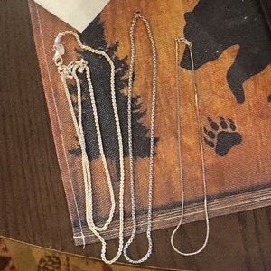 3 Chain Necklaces
